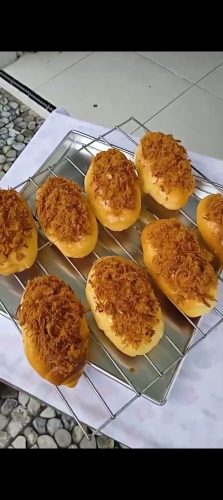 Roti Abon Frozen Premium | Snack Rapat, Pengajian & Bekal Sekolah photo review