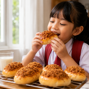 Roti Abon Frozen untuk Snack Rapat Kantor