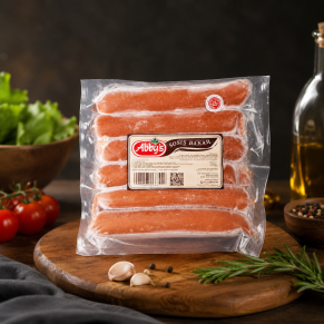 Sosis Bakar Frozen Food ABBY's – Cocok untuk Burger dan BBQ